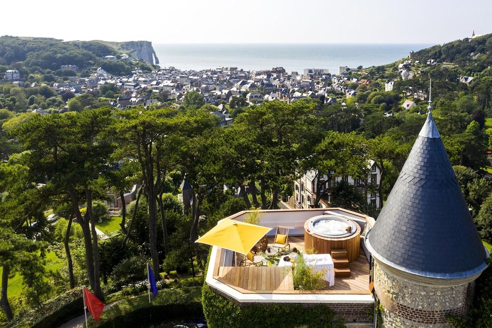 Domaine Saint Clair - Le Donjon Hotel Етрета Екстериор снимка